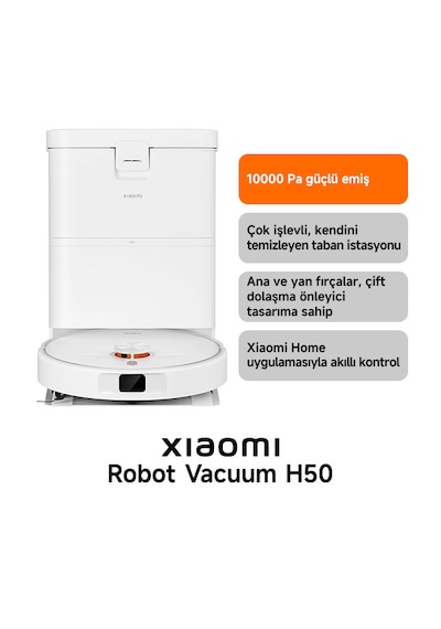 Xiaomi Robot Vacuum H50 Robot Süpürge