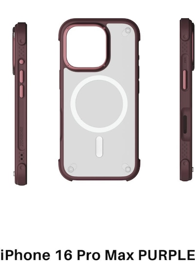 Momax MUAP24XLU AiR CaseForm Apple Uyumlu iPhone 16 Pro Max Manyetik Telefon Kılıfı