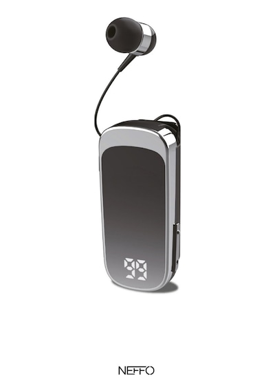 Makaralı Kulaklık Bluetooth 6.0 20 Saat Konuşma Dijital Ekran Titreşimli Hızlı Şarjlı