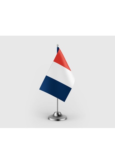 Hollanda Tekli Saten Masa Bayrağı Seti Diğer