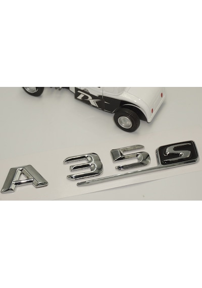 A35 S Bagaj Krom Metal 3M 3D Yazı Logo
