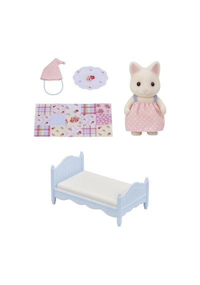 5681 Sylvanian Families Çiçekli Kedi Kızın Uyku Seti +3 Yaş Standart