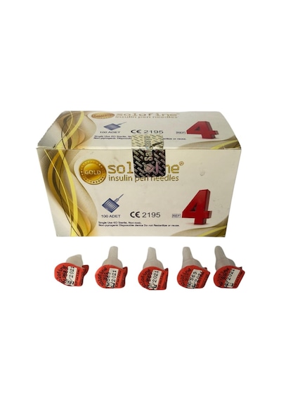 Solo Fine 4Mm İnsülin Kalem İğne Ucu