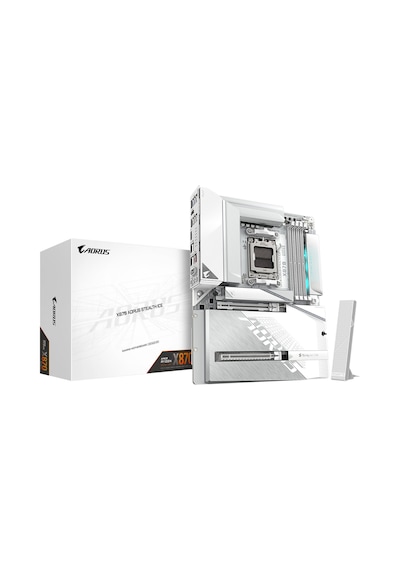 Gigabyte X870 Aorus Stealth Ice Am5 Ddr5 8200mhz Oc Atx Gaming Aaaa11gıg0052