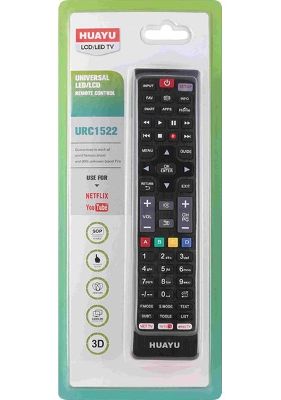 Huayu Urc1522 Universal Tüm Markalar Lcd Led Tv Kumanda