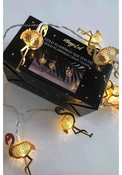 Flamingo Led Işık Gold Günışığı