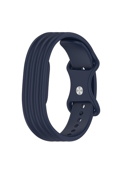 Caseonn Google Fitbit Air Kordon Premium Silikon Spor Kayış Lacivert