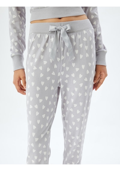 Koton Kalpli Jogger Pijama Altı Örme Beli Bağlamalı Beyaz Ekose 5wlk40151mk Beyaz Ekoseli Beyaz Koton Kalpli Jogger Pijama Altı Örme Beli Bağlamalı Beyaz Ekose 5wlk40151mk Beyaz Ekoseli Beyaz