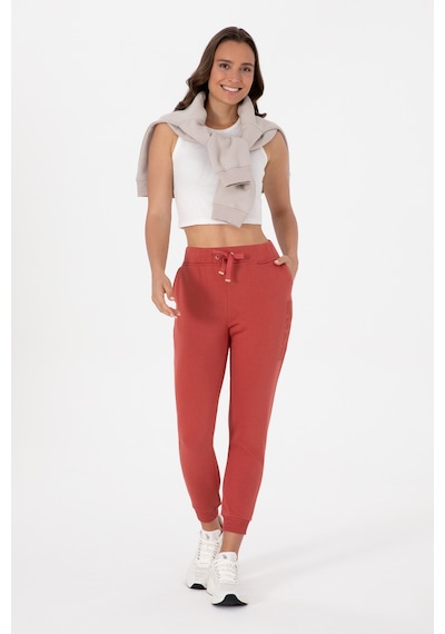 U.S. Polo Assn. Kadın Kiremit Jogger Eşofman Altı 50307759-VR026