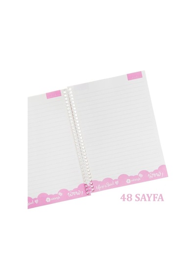 Sulu Çantalı Astronot A5 Defter 1 Adet
