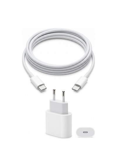 Apple Uyumlu iPhone Type-c To Type-c 35w Hızlı Şarj Kablosu Ve Adaptörü 15-15promax-16-16promax-16plus-17 1
