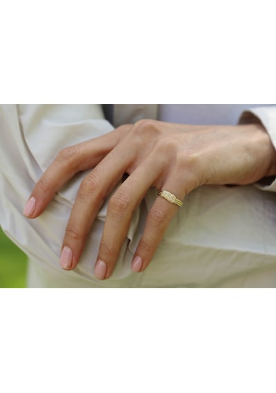 Reis Kuyumculuk T9497 Rope Ring Altın Yüzük