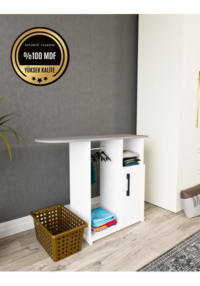 Event Dolaplı Askılı Ütü Masası Mdf