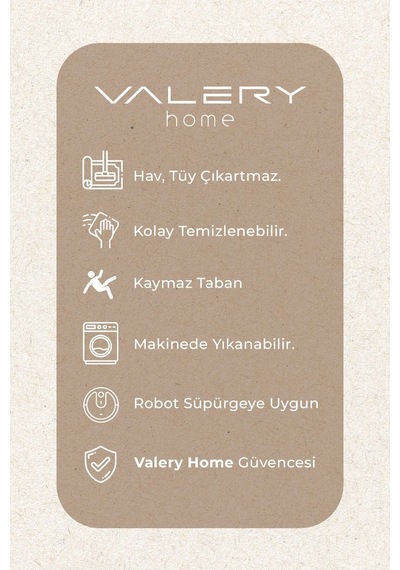 Vl Oval Comfort Overloklu Beyaz Peluş Halı Beyaz