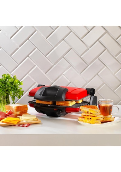 Grill Chef Tost Makinesi-lal Kırmızı