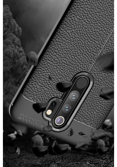Xiaomi Redmi Note 8 Pro Kılıf Auto Focus Kapak Kırmızı