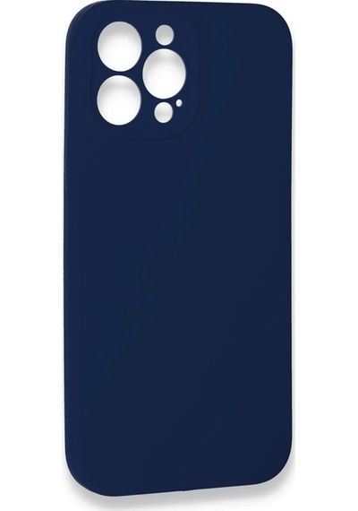Lvsqvr Newface Apple Uyumlu iPhone 13 Pro Kılıf Lansman Legant Silikon - Lacivert