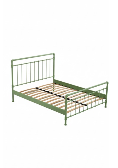 Unimet Odin Metal Karyola - Konik Geçme Konfor Destekli Latalı - 140x190/140x200/160x200/180x200 Yeşil Unimet Odin Metal Karyola - Konik Geçme Konfor Destekli Latalı - 140x190/140x200/160x200/180x200 Yeşil