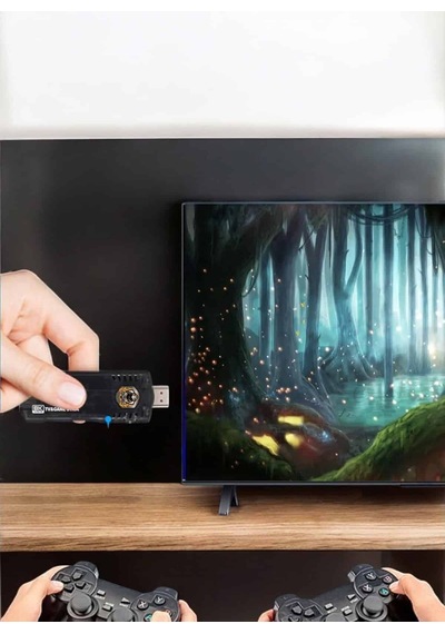 20.000 - 563 - Oyunlu Premium Model Oyun Konsolu 8k Android Tv Hd - Csmo-tex - Game Stick