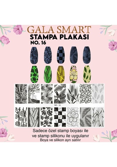 Gala Smart Stampa Plaka No:16
