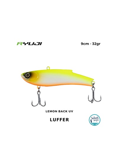 Ryuji Luffer Vibrasyon Jig 9cm 32gr Lemon Back Uv