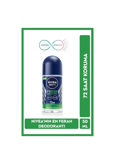 Nivea Men Fresh Sensation Roll On Deodorant 50 ML