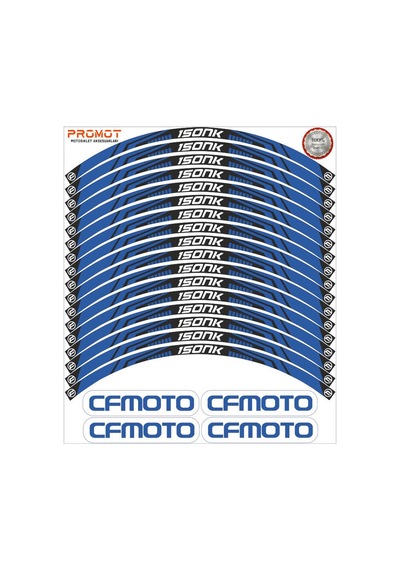 Cfmoto 150nk Uyumlu Jant Şeridi Model 5 Diğer