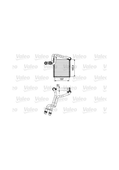 VALEO 811536 Kalorifer Radyatörü Golf VI-Jetta