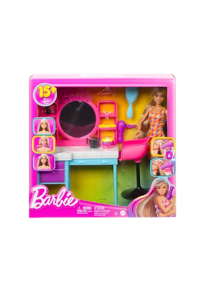 Barbie Muhteşem Kuaför Oyun Seti, 3 Yaş Ve Üzeri, Hkv00