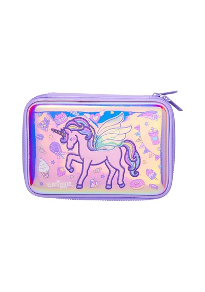 Smiggle - Fun Fair Hardtop Kalem Kutusu Desenli