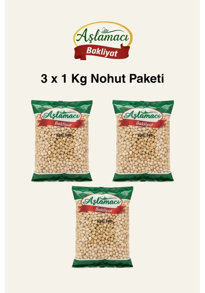 Nohut 9 Mm 3 Lü Ekonomik Paket 3 X 1 Kg