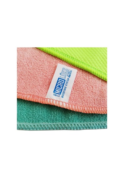 3 Lü Mikrofiber Temizlik Bezi Seti 2 Havlu + 1 Hamarat Bez Yüksek Emici, İz Bırakmayan Mikrofiber Set Belirtilmemiş