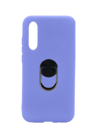 Nettech Huawei Y8p Uyumlu Leather Ring Nano Arka Koruma Kılıf