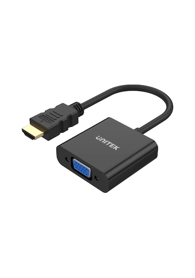 Unıtek Hdmı To Vga Dönüştürücü Ses Destekli 1080p&60hz Y-6333