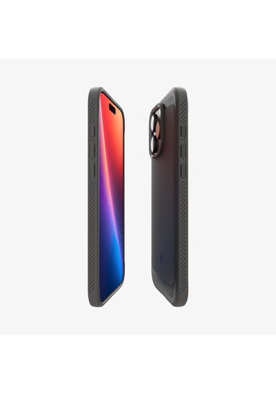 Spigen İphone 16 Pro Max İle Uyumlu Kılıf Rugged Armor Magfit Magsafe Özellikli Matte Black Siyah