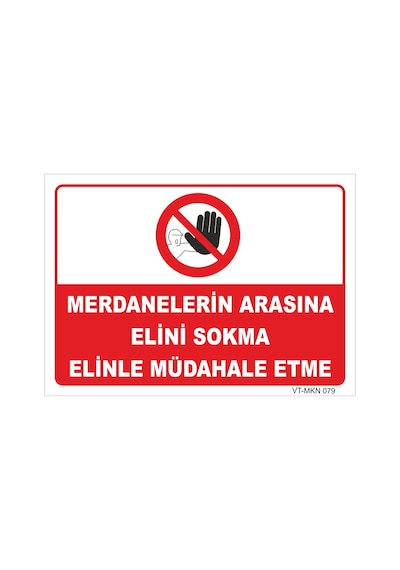 Merdanelerin Arasına Elini Sqkma- Isg Levhası