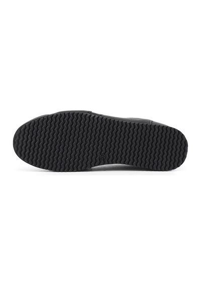 Gönderi(R) Gönderi R Kadın Siyah Lastik Bağcıklı Hakiki Deri Sneaker Ddza83742547