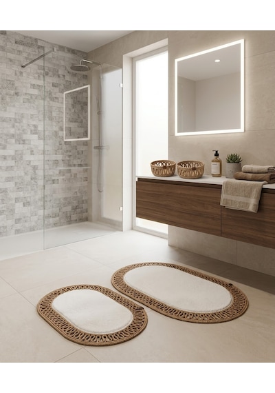 Senza Atelier Lüks 4 Lü Banyo & Antre Seti Krem Peluş Dokulu, Fırfırlı Jüt Halat Paspas Takımı Ve 2 Li Sepet Beyaz - Sarı Senza Atelier Lüks 4 Lü Banyo & Antre Seti Krem Peluş Dokulu, Fırfırlı Jüt Halat Paspas Takımı Ve 2 Li Sepet Beyaz - Sarı