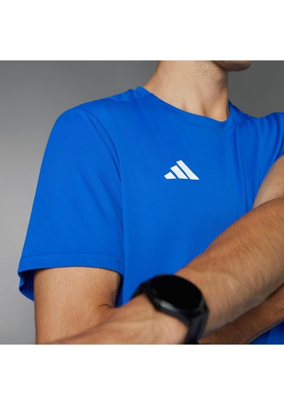 Adidas Adizero Essentials Running Erkek Tişört C-adııt1469e50a00 Mavi