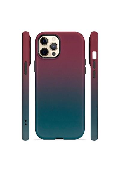 Velvoria Valestra Teal Plum Gradient Apple iPhone Uyumlu 12 Pro Max Magsafe Koruma Kılıfı Valestra Magline - Teal Plum Gradient Velvoria Valestra Teal Plum Gradient Apple iPhone Uyumlu 12 Pro Max Magsafe Koruma Kılıfı Valestra Magline - Teal Plum Gradient