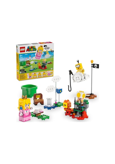 LEGO® Super Mario™ 71441 İnteraktif LEGO® Peach™ ile Maceralar 71441 - 6+ Oyuncak Yapım Seti (208P)