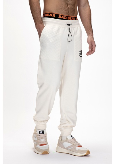 Bad Bear Grass Marshmallow Erkek Sweatpants Eşofman Altı Beyaz