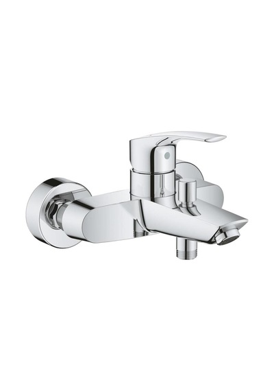 Grohe Eurosmart Tek Kumandalı Banyo Bataryası 33300003 Ve Tema 53242 Carismo Tepe Duş Seti Krom
