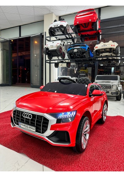 Audi 445 Akülü Araba 0-5 Yaş Kırmızı
