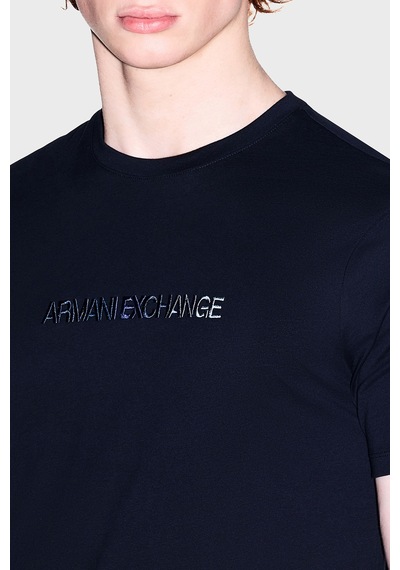 Armani Exchange Erkek T Shirt Xm002785 Af10358 Ub101 Lacivert Lacivert