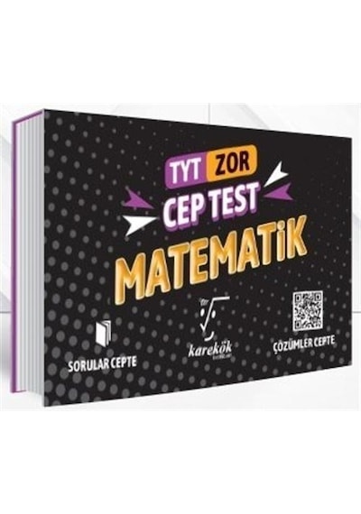 TYT Zor Matematik Cep Test -  Karekök Eğitim Yayın