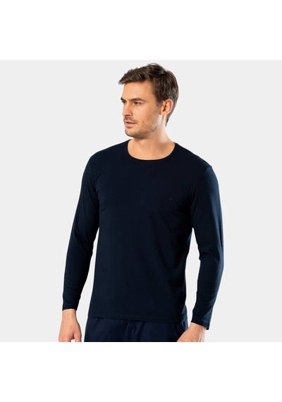 Cacharel Erkek Uzun Kollu T-shirt 1333/lacivert Lacivert