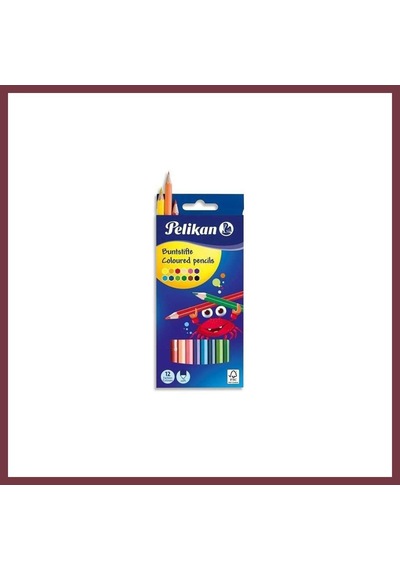 Storeşahin Kuru Boya Kalemi 12li Kutu Shn0720 Çok Renkli