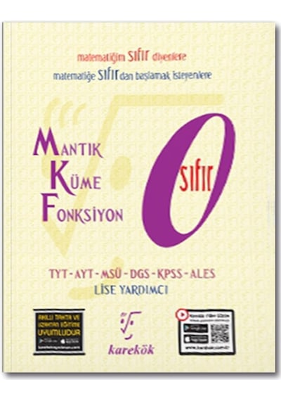 Tyt Dgs Kpss Ales Matematik Sıfır Mantık Kümeler Fonksiyonlar Ko