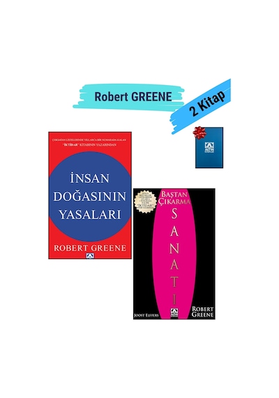 1.insan Doğasının Yasaları 2.baştan Çıkarma Sanatı- Robert Greene 2 Kitap Set - Not Defteri Hediyeli